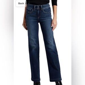 Silver Jean Co Avery High-Waisted Trouser Jean-NWT